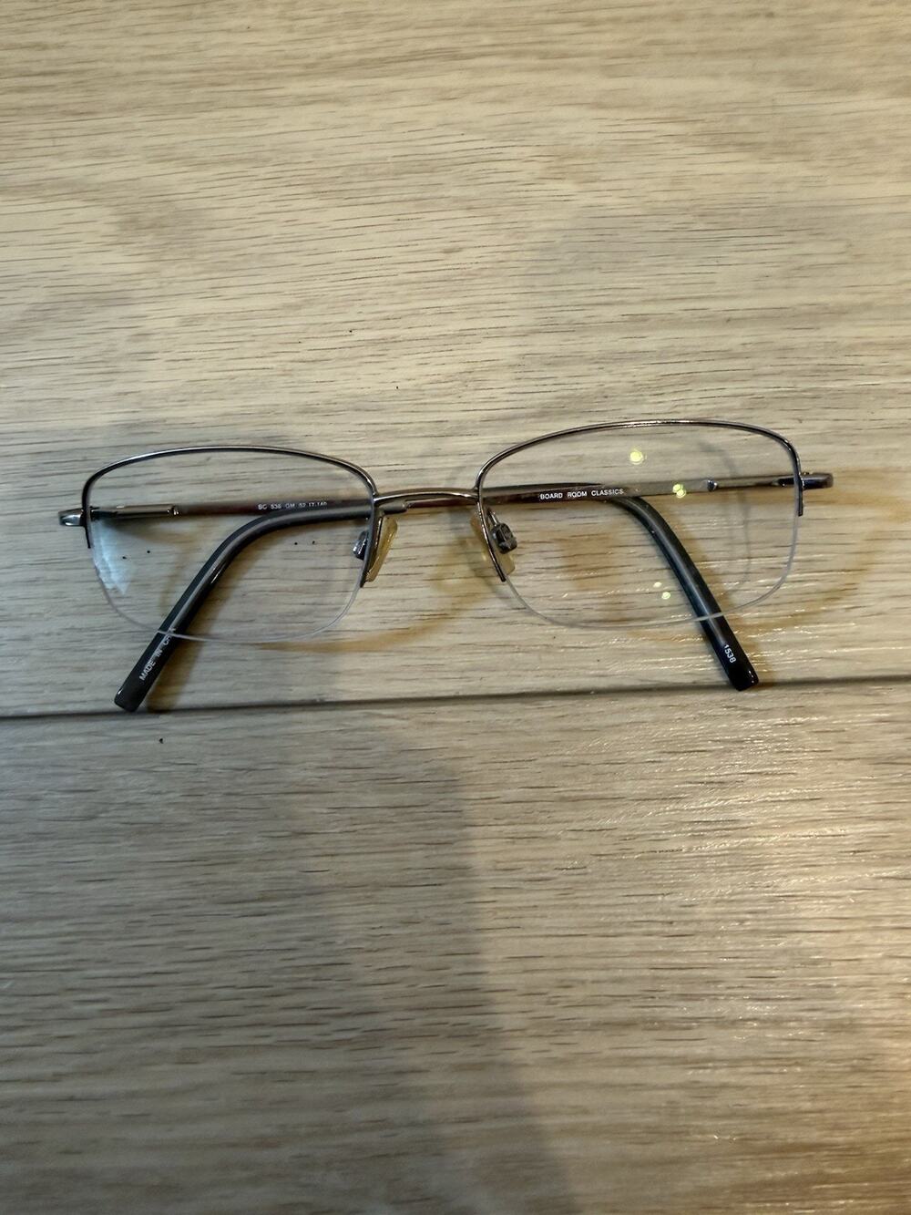 Board Room Classics Eyeglasses BC536 Gray 52-17-140